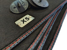 X5 Logo Fußmatten für BMW E70 beste Qualität Velours limitierte Serie 2006-2013 