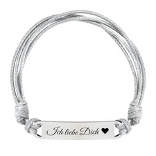 Damen Armband Silber Edelstahl