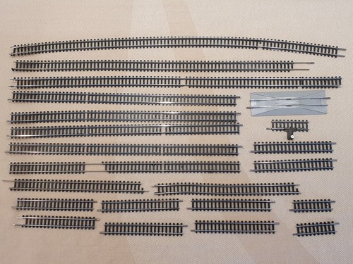 Minitrix spur 22 gerade - spur,