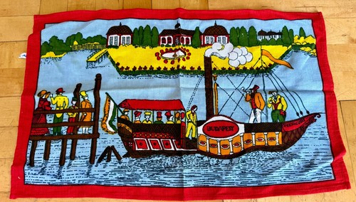 Geschirrtuch ddr schiff - geschirrtuch,