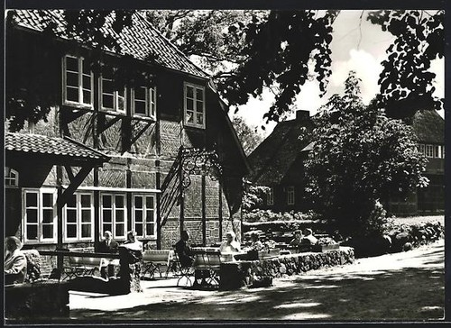 Ansichtskarte wilsede - ansichtskarte,