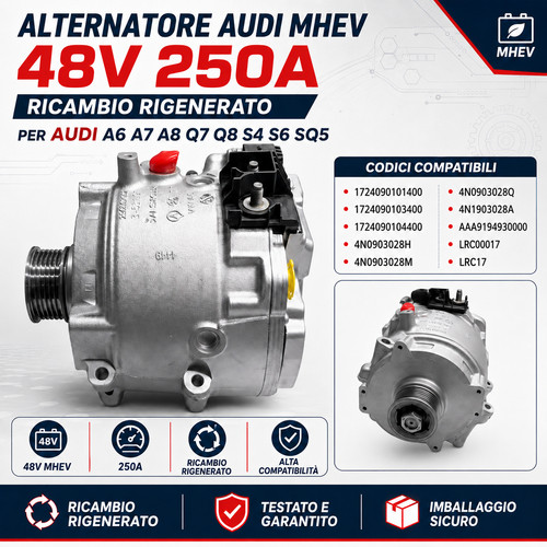 Lichtmaschine audi mhev - audi, 48v