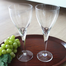 2 edle Weingläser Süßwein