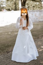 Kommunionkleid mit Bolero, Gr. 140