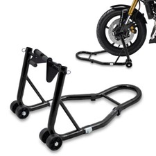 Motorradständer Motorradheber Transportständer Motorrad Vorn Schwarz BITUXX