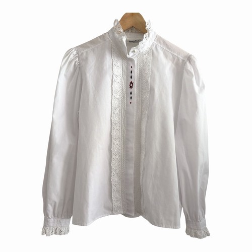 Meico edle dirndlbluse weiß - meico,