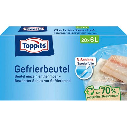 Toppits gefrierbeutel l - toppits,