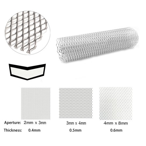 Aluminium streckmetall - aluminium, streckmetall/