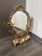 Antiker Tischspiegel Messing |