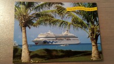 Postkarte Passagierschiff Aida Karibikkreuzfahrt gelaufen