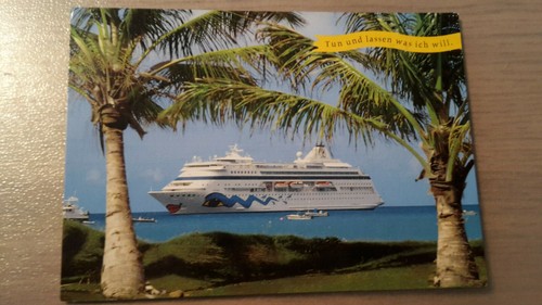 Postkarte passagierschiff aida - postkarte,