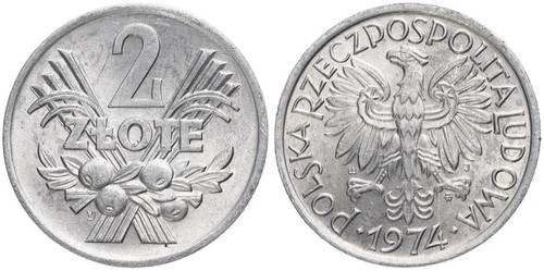 Polen poland 2 zloty - polen,