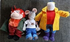 3 x SALAMANDER Werbefiguren