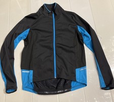 Fahrrad Jacke Schwarz, Blau Siehe Fotos Größe 52  von Crane Gebraucht Ca.74cm L.