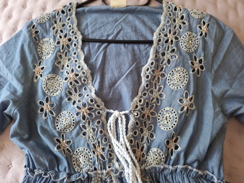 Neu kleid denim boho - boho, maxi