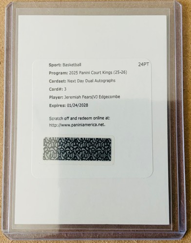 2025 panini court kings vj - court,