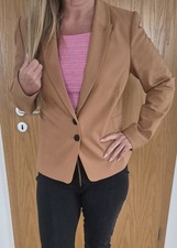 Comma Office Büro Blazer Camel Gr. 40 Damen Jacke Wie Neu 
