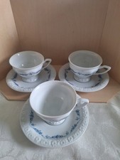 Mokkatasse & UT Rosenthal Maria Rosenkante blau 