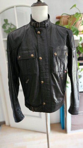 Belstaff gangster leather - gangster,