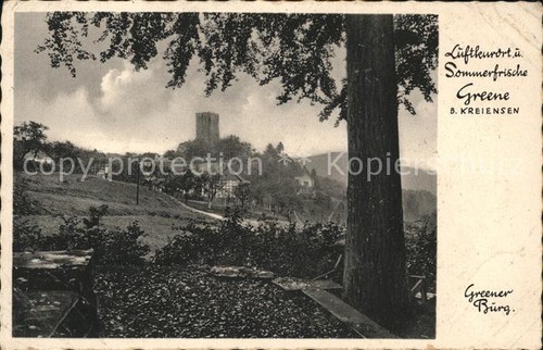 Greene kreiensen mit burg - kreiensen,