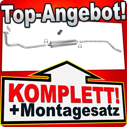 Auspuff für mercedes - für, t2/l