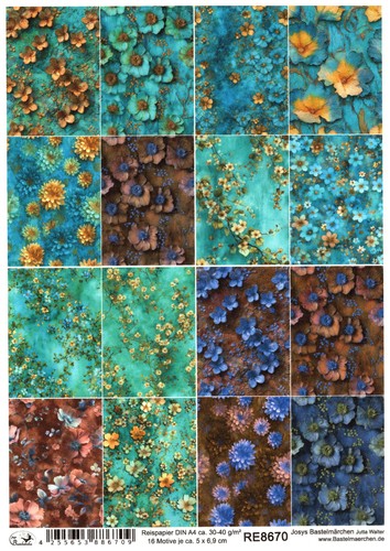 Reispapier din decoupage - din,