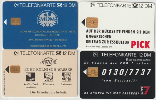 Telefonkarten mix karten - telefonkarten-mix, s-karten
