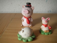 3 Glücksbringer Glücksschweine