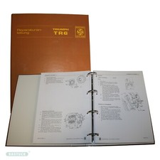 Original Werkstatthandbuch für Triumph TR6, auch bei TR5/TR250 zu verwenden