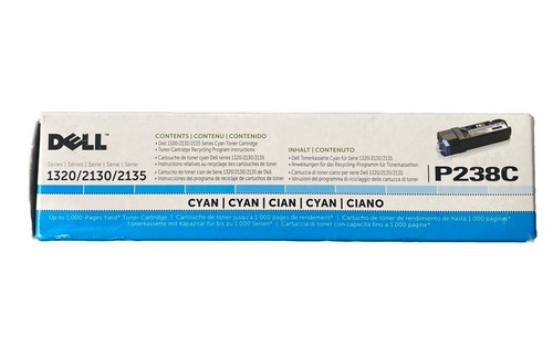 Dell toner p238c cyan - dell,