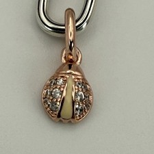Rosegold Marienkäfer Hänger