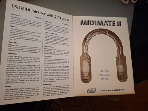 Original esi midimate - original, –