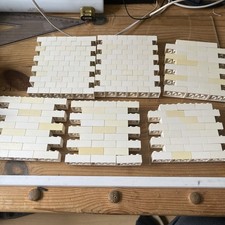 Lego Steine WEISS 2 er 3er 4er