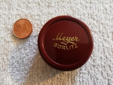 Alte Bakelit?/Celluloid? Deckeldose Meyer Görlitz für Kaufmannsladen Puppenstube