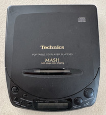 TECHNICS SL-XP330 tragbarer CD PLAYER SPIELER funktionsfähig OHNE Zubehör