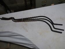 Schmiedeeisen Zierstab 12x12mm Zaunstab gedrillt bauchig Fenster NEU