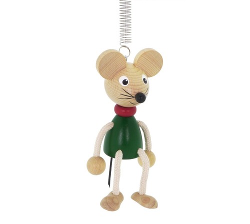 Schwingfigur maus federfigur - maus,