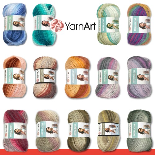 Yarnart 100 angora active - 100,