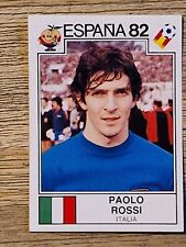 Panini Fußball WCS WM 1982 Sammelbild Italien Paolo Rossi