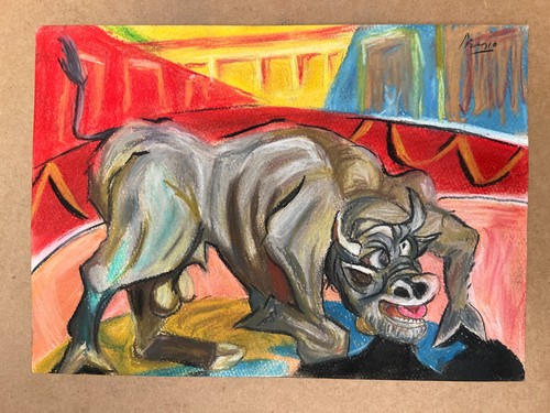 Pablo picasso zeichnung auf - zeichnung,