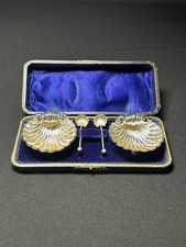 925 silber muschel salieren - 925,