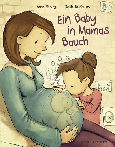 Ein baby mamas bauch - in,
