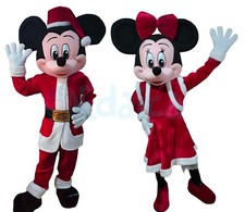 Maskottchen Mickey Maus Minnie