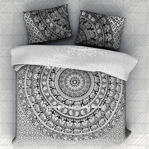 Elefant mandala baumwolle - mandala,
