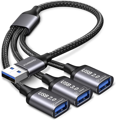 Usb splitter port dual - splitter, 3