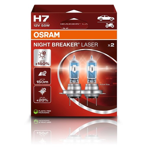 Osram night breaker laser h7 - osram, breaker®