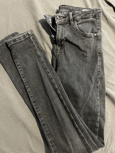 Damen jeans grau denim - damen,