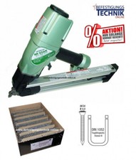 Hitachi Druckluft Ankernagler Kammnagler NR50AK 40-50mm + Ankernägel 4,0x50mm 20
