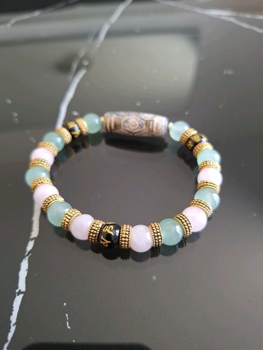 Dzi perlen armband - ,