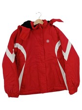 Alive Kinder Skijacke Rot Gestreift Gr. 152 Outdoor